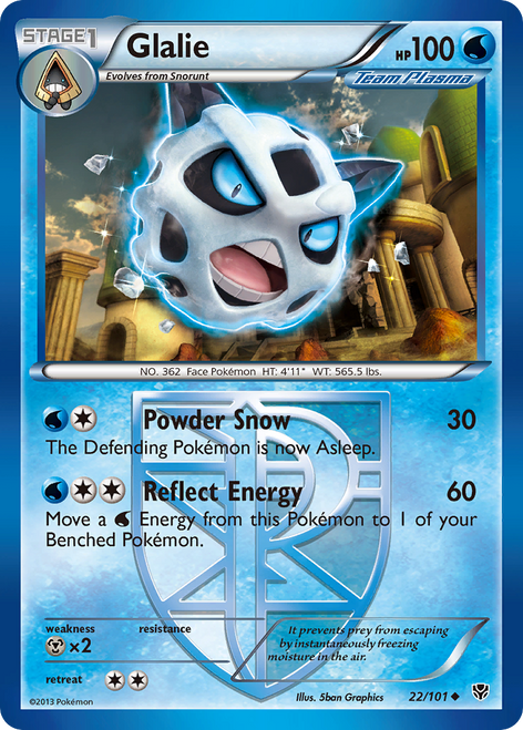 Glalie 22/101 - Plasma Blast