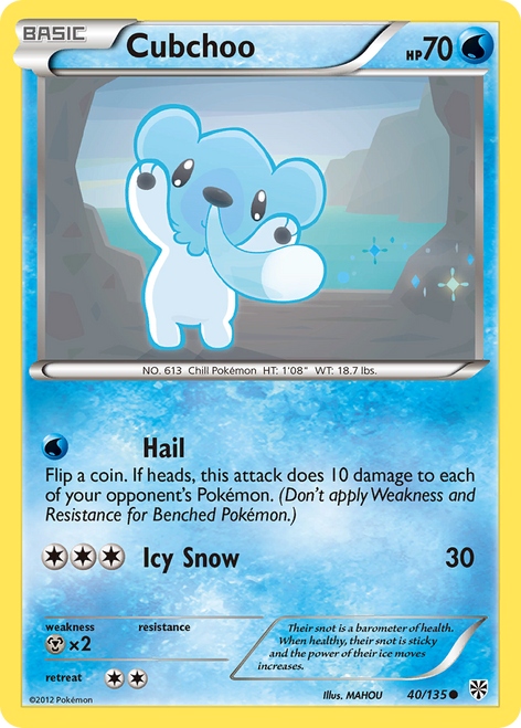Cubchoo 40/135 - Plasma Storm