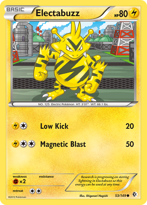 Electabuzz 53/149 - Boundaries Crossed