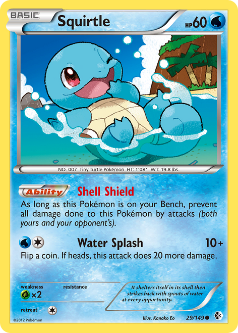 Squirtle 29/149 - Boundaries Crossed