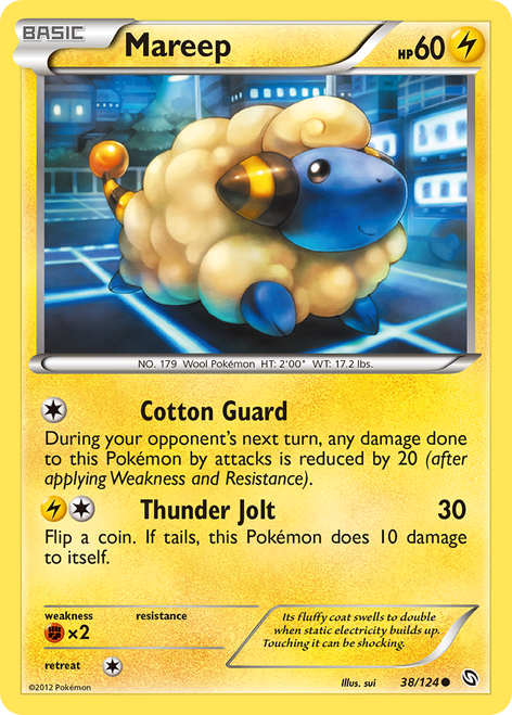 Mareep 38/124 - Dragons Exalted