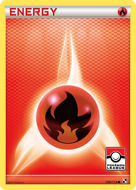 Fire Energy 106/114 - Black  White