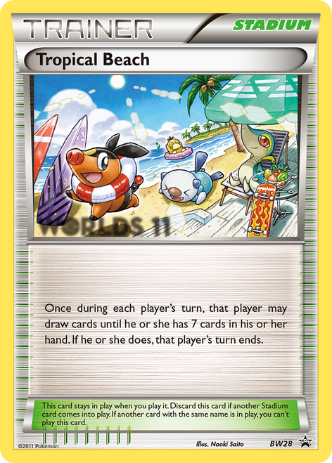 Tropical Beach BW28/101 - BW Black Star Promos
