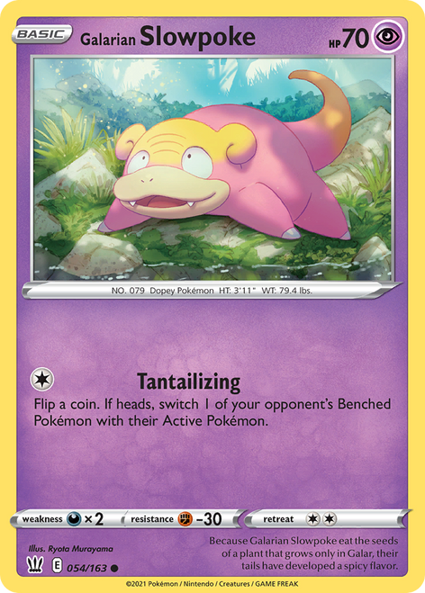 Galarian Slowpoke 54/163 - Battle Styles