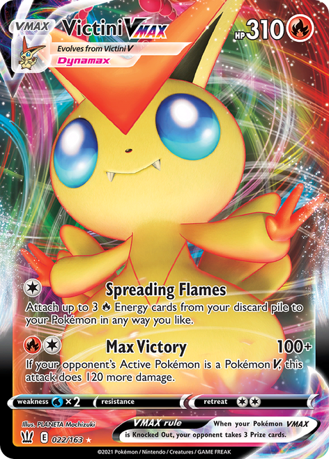 Victini VMAX 22/163 - Battle Styles Holofoil