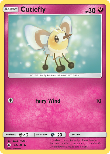 Cutiefly 95/147 - Burning Shadows