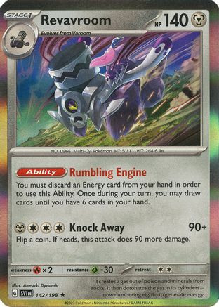 Revavroom - 142/198 142 - SV01 Scarlet  Violet Base Set Holofoil