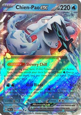Chien-Pao ex - 061/193 61 - SV02 Paldea Evolved Holofoil