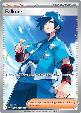 Falkner - 251/193 251 - SV02 Paldea Evolved Holofoil