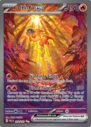 Chi-Yu ex - 259/193 259 - SV02 Paldea Evolved Holofoil