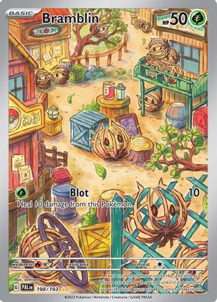 Bramblin - 198/193 198 - SV02 Paldea Evolved Holofoil