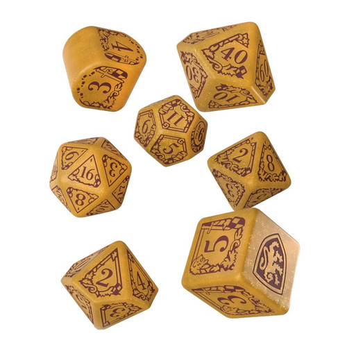 Harry Potter: Gryffindor Modern Dice Set - Gold (7)