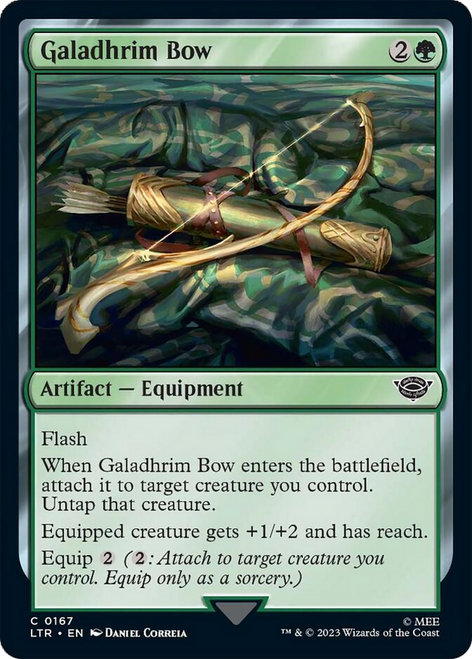 Galadhrim Bow (LTR-167) - The Lord of the Rings: Tales of Middle-earth Foil