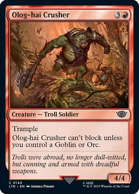 Olog-hai Crusher (LTR-140) - The Lord of the Rings: Tales of Middle-earth