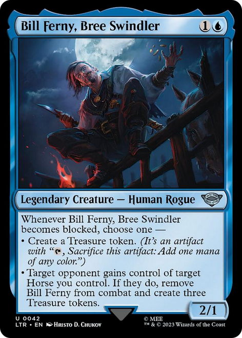 Bill Ferny, Bree Swindler (LTR-042) - The Lord of the Rings: Tales of Middle-earth Foil