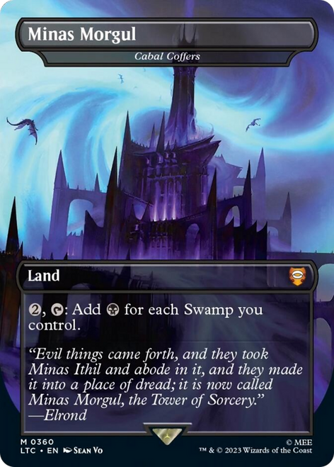 Cabal Coffers (LTC-360) - Tales of Middle-earth Commander / Minas Morgul (Borderless)