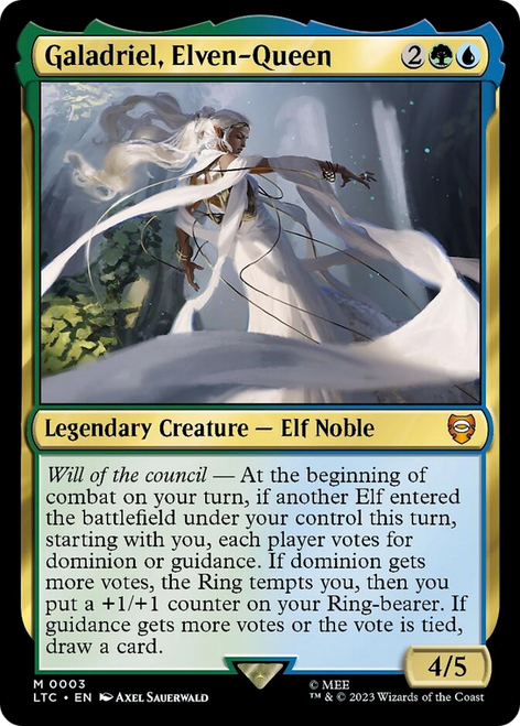 Galadriel, Elven-Queen (LTC-003) - Tales of Middle-earth Commander