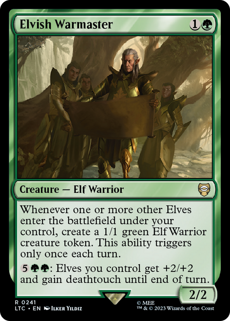 Elvish Warmaster (LTC-241) - Tales of Middle-earth Commander