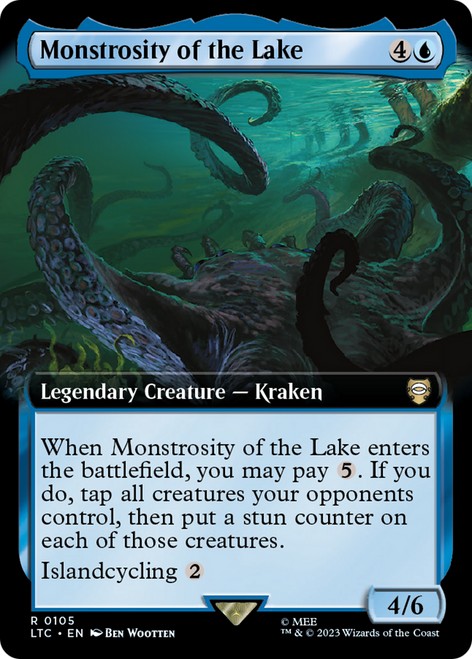 Monstrosity of the Lake - Tales of Middle-earth Commander: (Extended Art) Foil