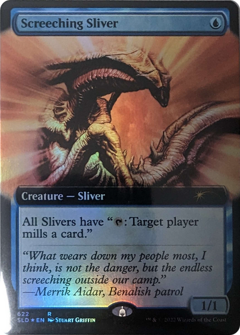 Screeching Sliver - Secret Lair Drop: (Extended Art)