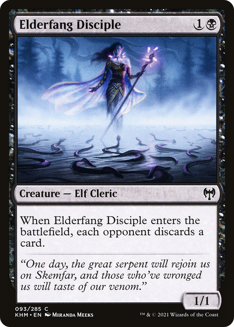 Elderfang Disciple (KHM-093) - Kaldheim Foil