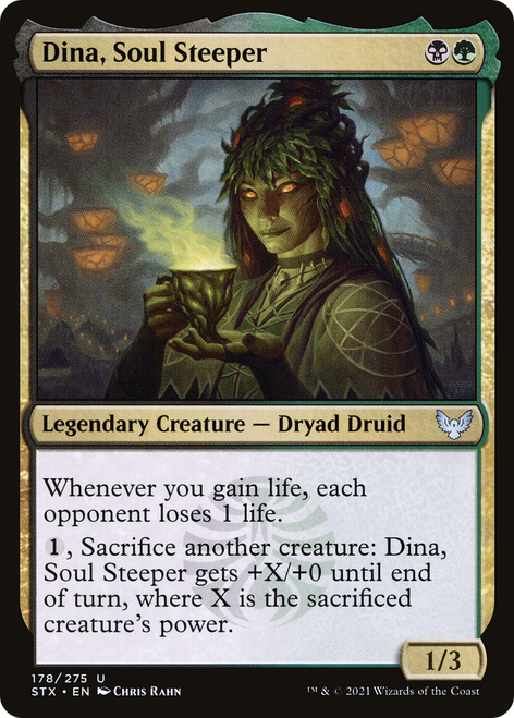Dina, Soul Steeper (STX-178) - Strixhaven: School of Mages