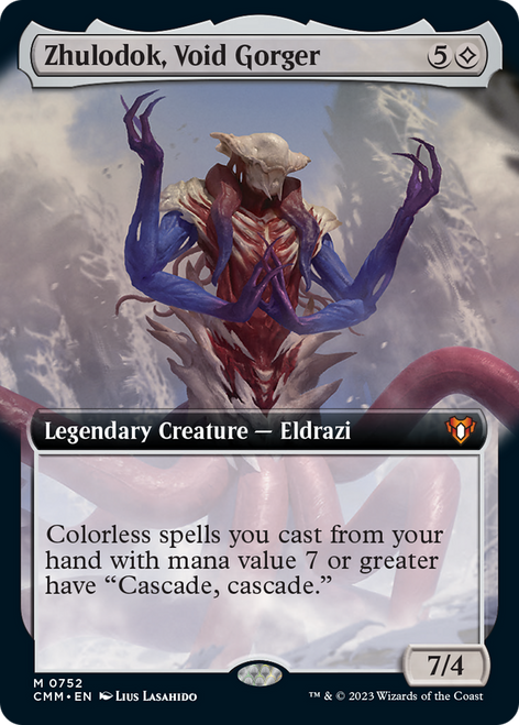 Zhulodok, Void Gorger (CMM-752) - Commander Masters: (Extended Art)