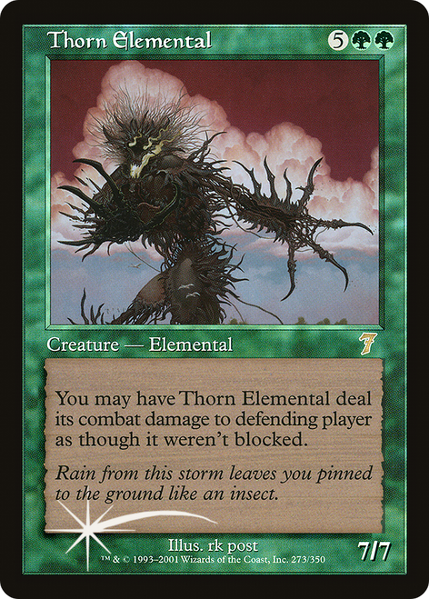 Thorn Elemental (7ED-273★) - Seventh Edition Foil