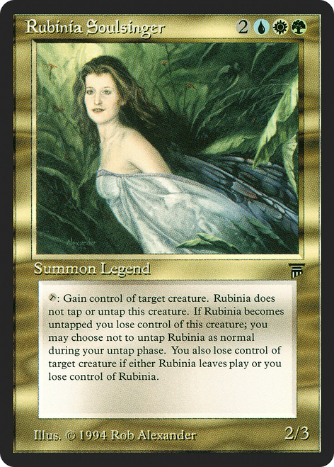 Rubinia Soulsinger (LEG-256) - Legends