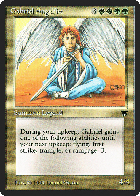 Gabriel Angelfire (LEG-226) - Legends