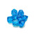 Chessex Dice: Lab Dice - Translucent Polyhedral Tropical Blue/White (Series 7)