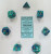 Chessex Dice: Gemini 7 - Polyhedral Blue/Teal/Gold (7)