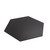 Gamegenic: Magnetic Dice Tray - Hexagonal, Black/Gray