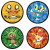 Ultra Pro Deck Box: Pokemon - Kalos (Alcove Click)