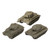 World of Tanks Miniatures Game: Wave 2 Tank Platoon - American (M4A3E8 Sherman, M26 Pershing, M24 Chaffee)