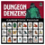 Dungeon Denizens RPG: Cardstock Pawns