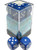 Chessex Dice: Opaque 16mm D6 Blue/White (12)