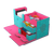 Gamegenic Deck Box: The Academic 133+ XL - Teal/Pink (Tolarian Edition)