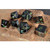Forged Gaming: Forged Lore Gunmetal with Green Mica - Polyhedral Metal Dice Set (7ct)