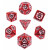 Forged Gaming: Spider Sense Hollow 7-Piece Metal Dice Set