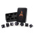 Forged Gaming: Black Raven Lavender Set of 7 Metal Dice