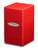 Red Satin Tower Deck Box