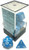 Chessex Dice: Opaque Polyhedral Set Light Blue/White (7ct)