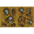 BattleTech: Battle Mat - Savannah - Sinkholes/Mountain Lake (PREORDER)