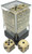 Chessex Dice: Dm4 Marble 16mm D6 Ivory/Black (12)