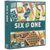 Six in One: Handcrafted Wooden Games Compendium