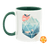 Forged Gaming: GlassStaff D20 Scene Coffee Mug with Surprise D20