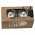 Heavy Metal Dice: D20 White w/Black Numbers (2ct)