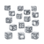 Warhammer 40K: Grey Knights - Dice Set (16) (10th Edition)