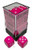 Chessex Dice: Opaque 16mm D6 Pink/ White (12)